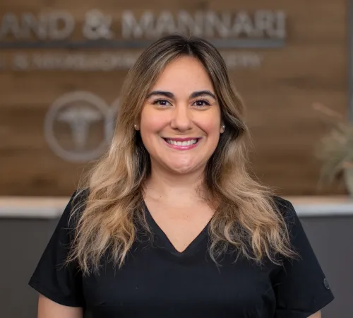 About us team mandy receptionist